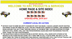 Desktop Screenshot of krcproducts.com