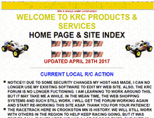 Tablet Screenshot of krcproducts.com